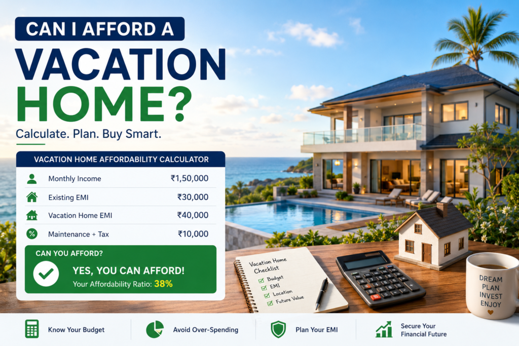 Can I Afford a Vacation Home Calculator